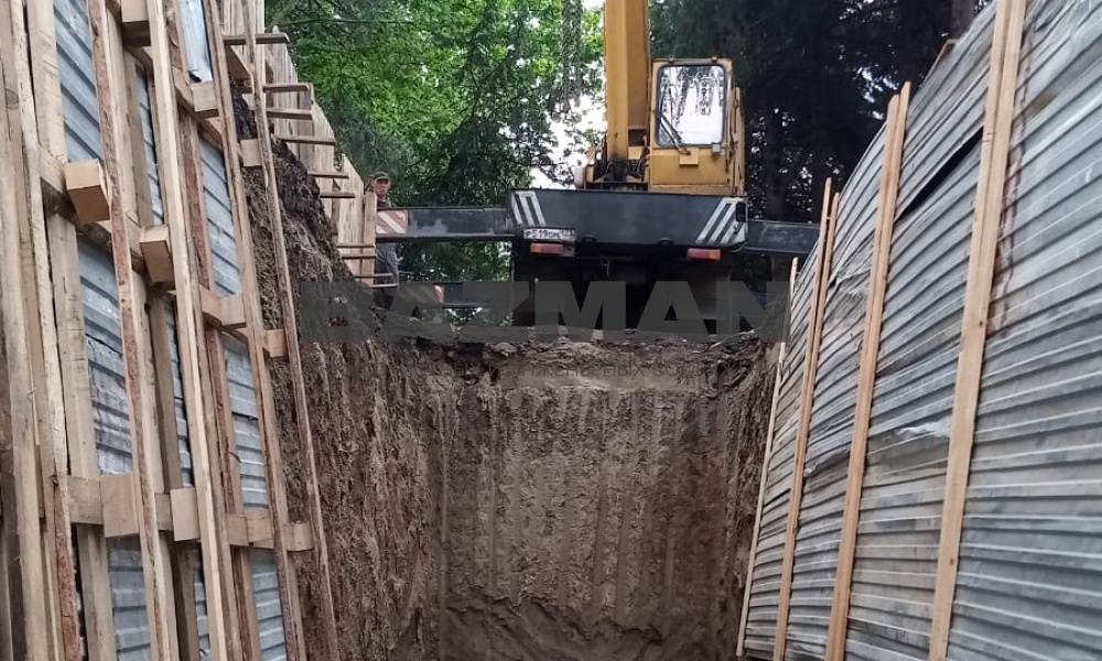 Монтаж жироуловителей с реконструкцией сетей г. Краснодар Хлебзавод №6