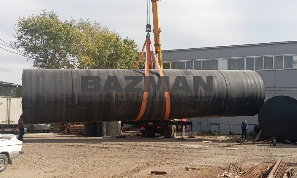 ЛОС 600 литров/секунду Объект Индустриальный парк Энем, система очистки ливневого стока производительностью 600 лит/сек