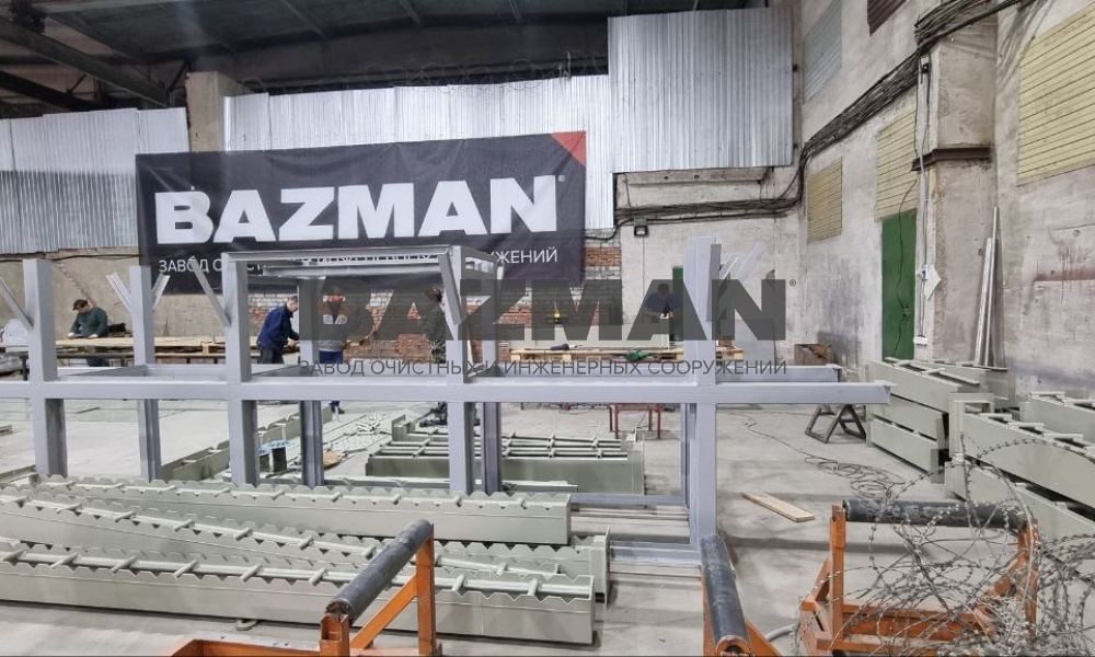 Лотковая система для очистных сооружений 10 000 м3/сутки Объект Очистные сооружения для курорта Шерегеш в Таштагольском районе Кемеровской области