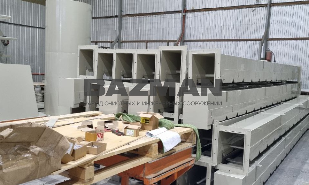 Комплектующие очистных сооружений 10 000 м3 Краснодарский край Орленок 